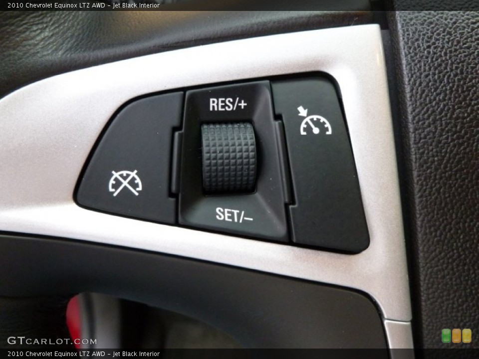 Jet Black Interior Controls for the 2010 Chevrolet Equinox LTZ AWD #69398263
