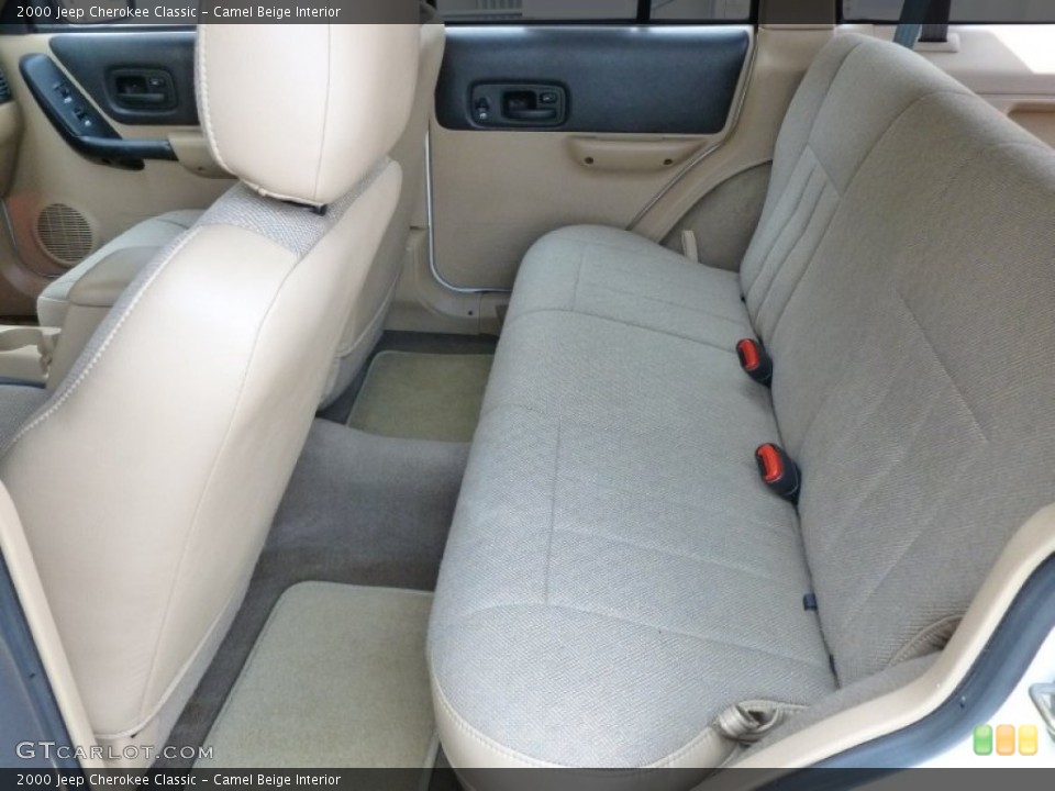 Camel Beige Interior Rear Seat for the 2000 Jeep Cherokee Classic #69398785
