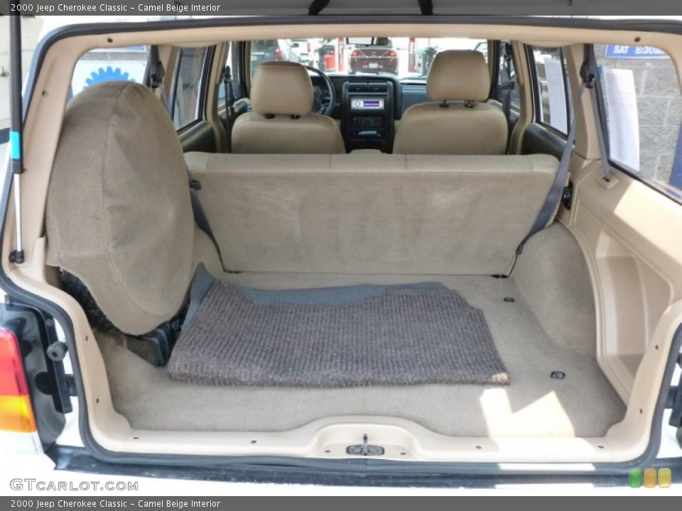 Camel Beige Interior Trunk For The 2000 Jeep Cherokee