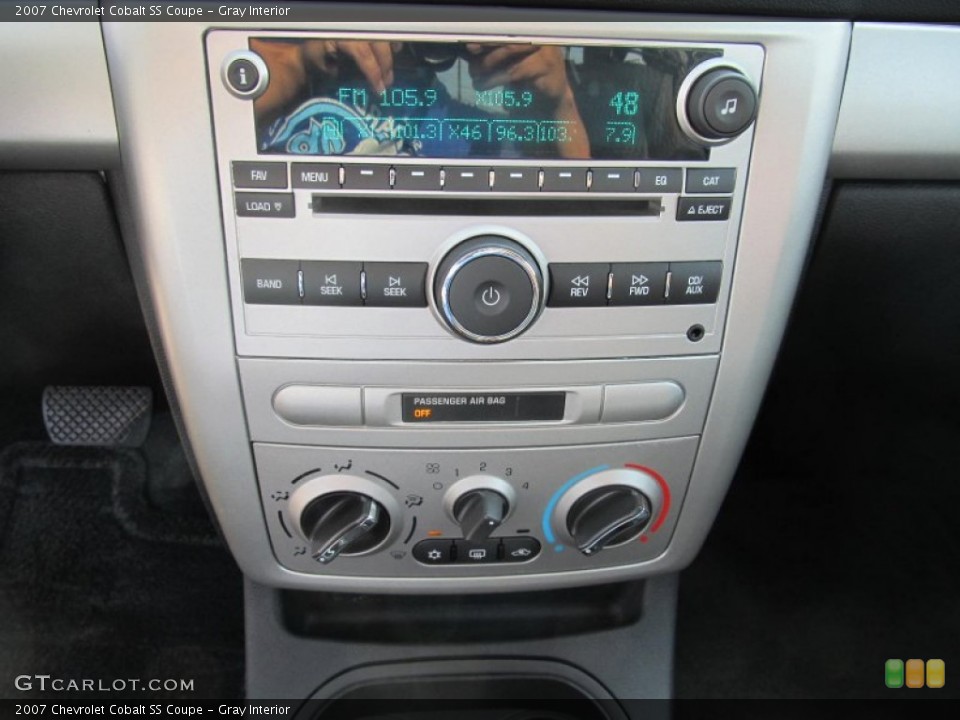 Gray Interior Controls for the 2007 Chevrolet Cobalt SS Coupe #69399535