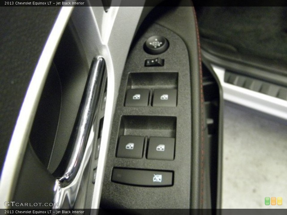 Jet Black Interior Controls for the 2013 Chevrolet Equinox LT #69402223
