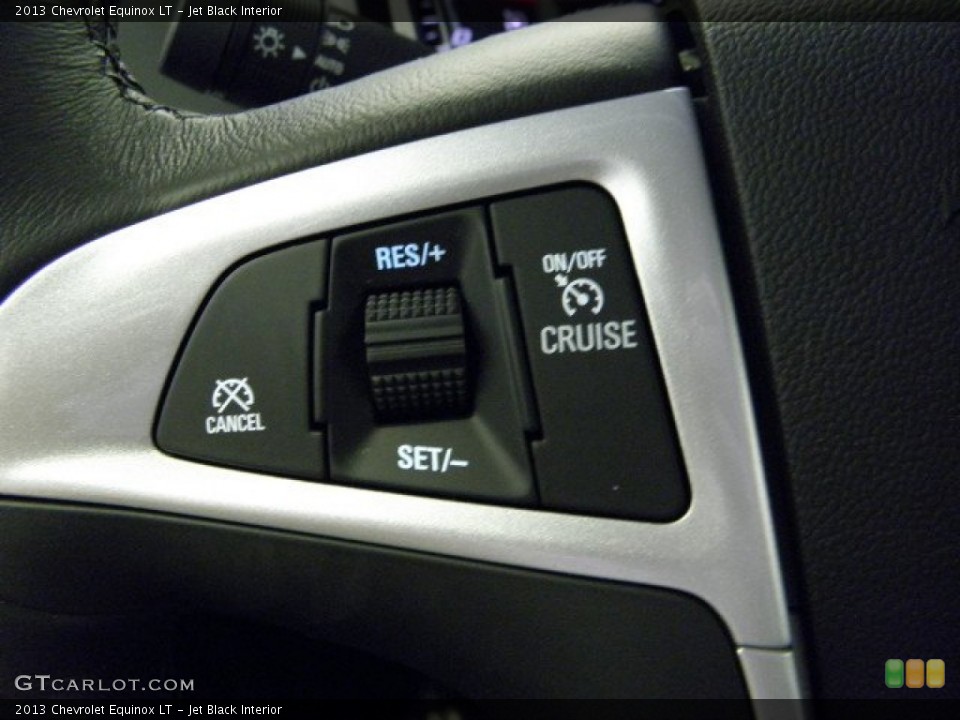 Jet Black Interior Controls for the 2013 Chevrolet Equinox LT #69402304
