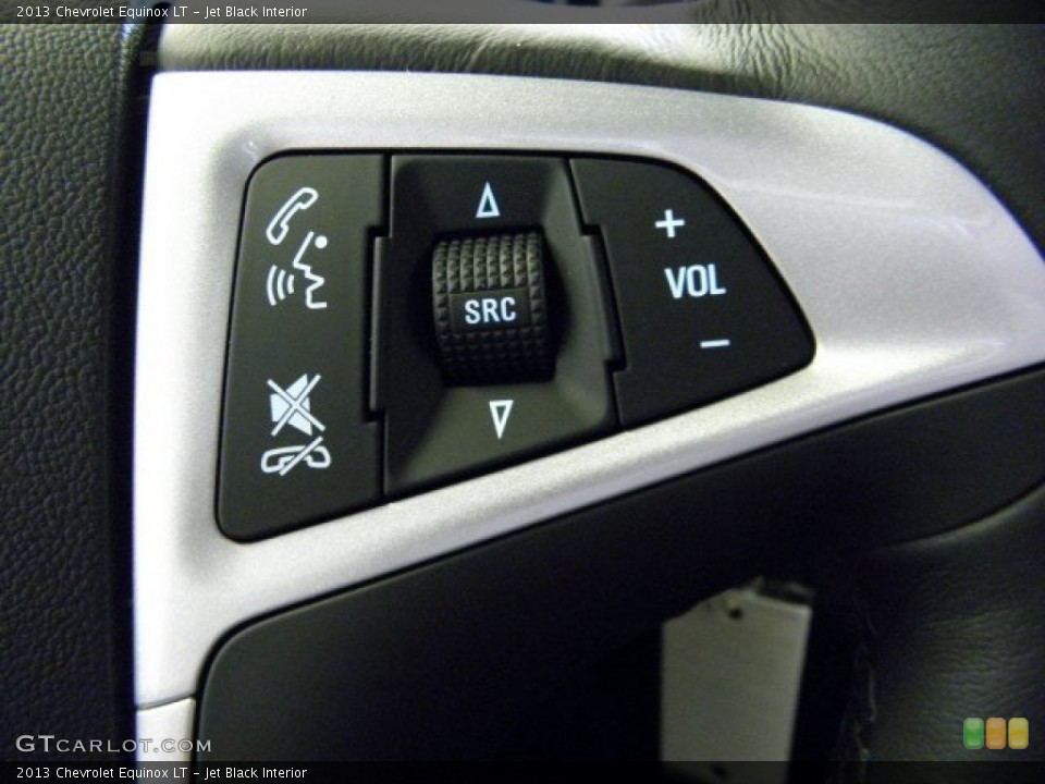 Jet Black Interior Controls for the 2013 Chevrolet Equinox LT #69402307