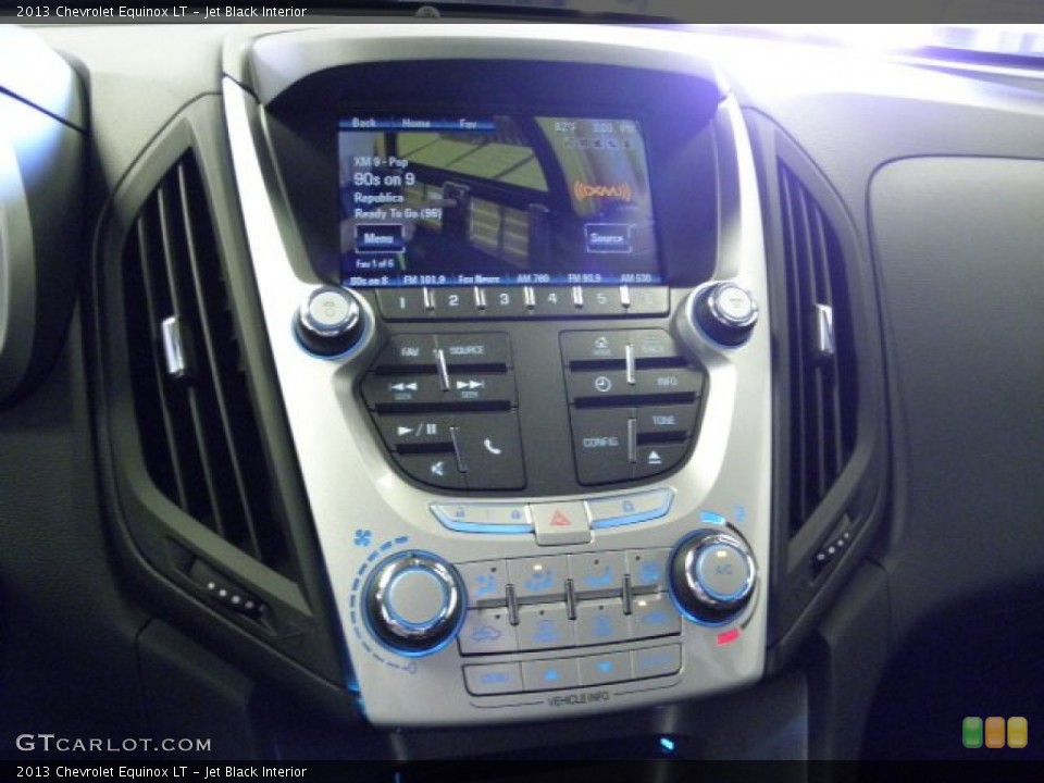 Jet Black Interior Controls for the 2013 Chevrolet Equinox LT #69402310