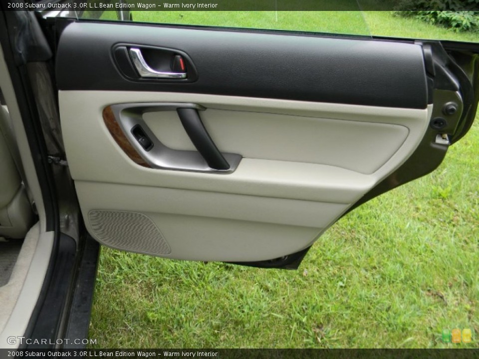 Warm Ivory Interior Door Panel for the 2008 Subaru Outback 3.0R L.L.Bean Edition Wagon #69402949