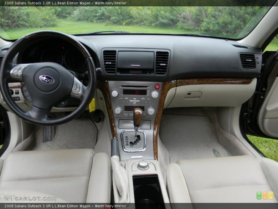 Warm Ivory Interior Prime Interior for the 2008 Subaru Outback 3.0R L.L.Bean Edition Wagon #69402958