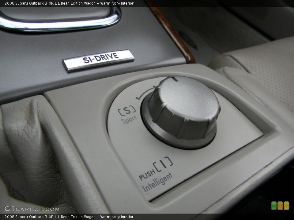 Warm Ivory Interior Controls for the 2008 Subaru Outback 3.0R L.L.Bean Edition Wagon #69402967