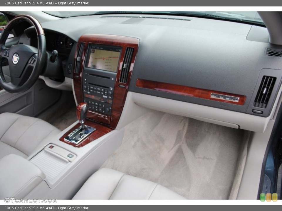 Light Gray Interior Dashboard for the 2006 Cadillac STS 4 V6 AWD #69403063