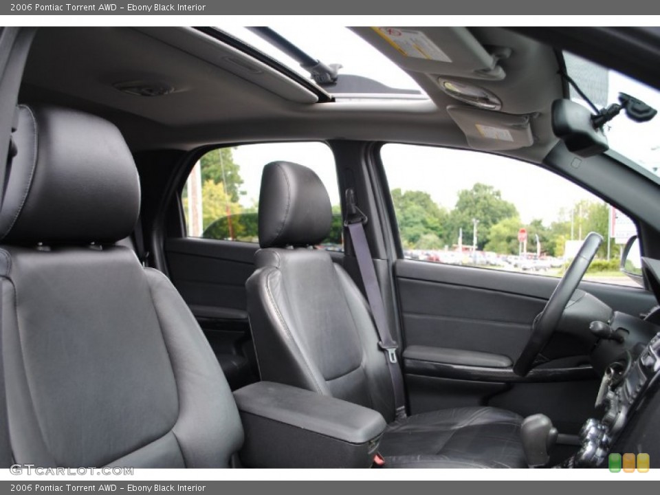Ebony Black Interior Photo for the 2006 Pontiac Torrent AWD #69403162