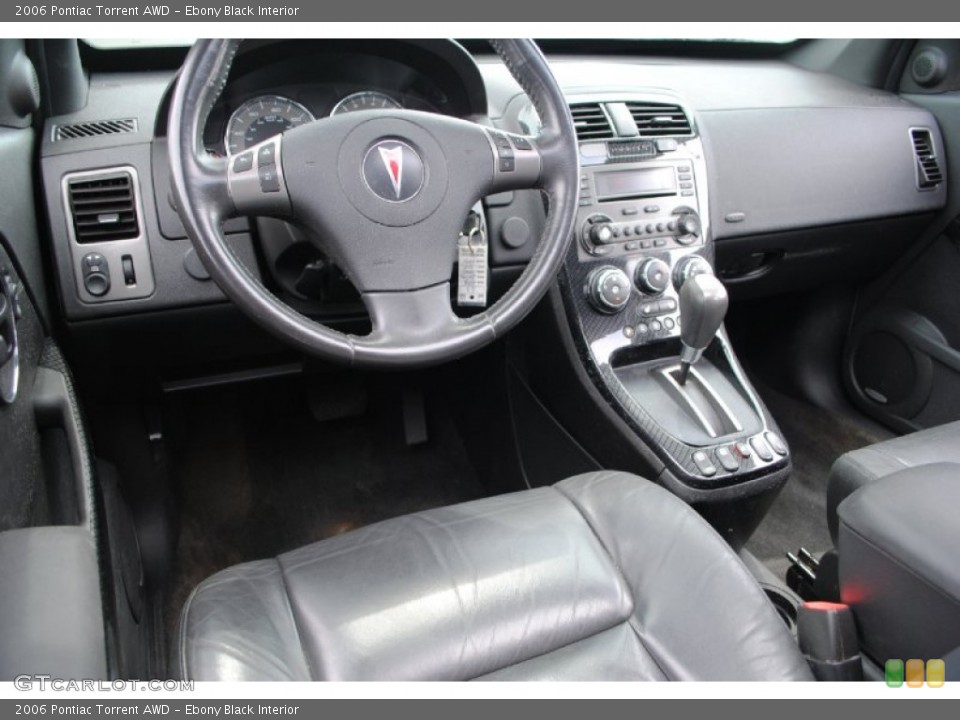 Ebony Black Interior Photo for the 2006 Pontiac Torrent AWD #69403183