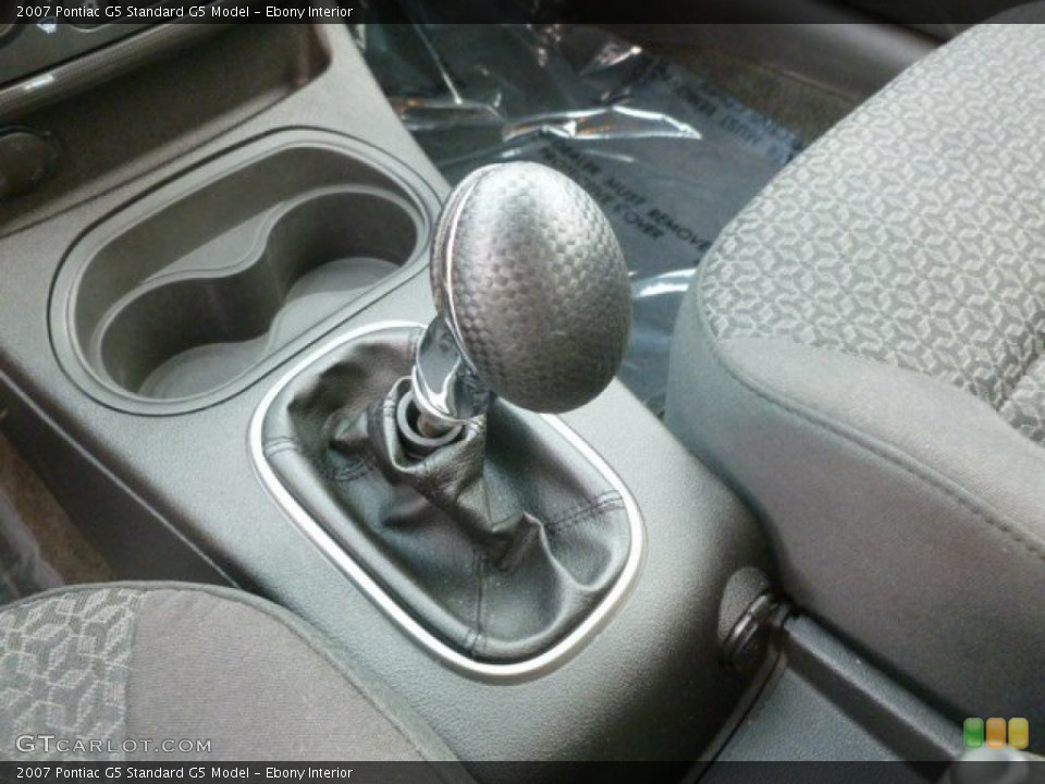 Ebony Interior Transmission for the 2007 Pontiac G5  #69405021