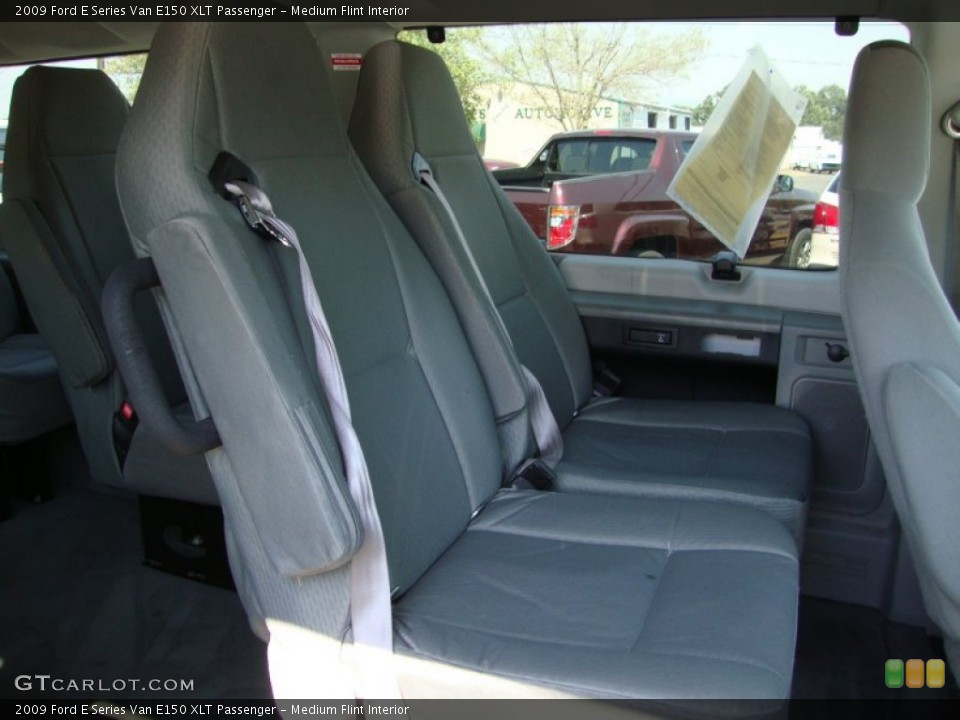 Medium Flint Interior Rear Seat for the 2009 Ford E Series Van E150 XLT Passenger #69405342