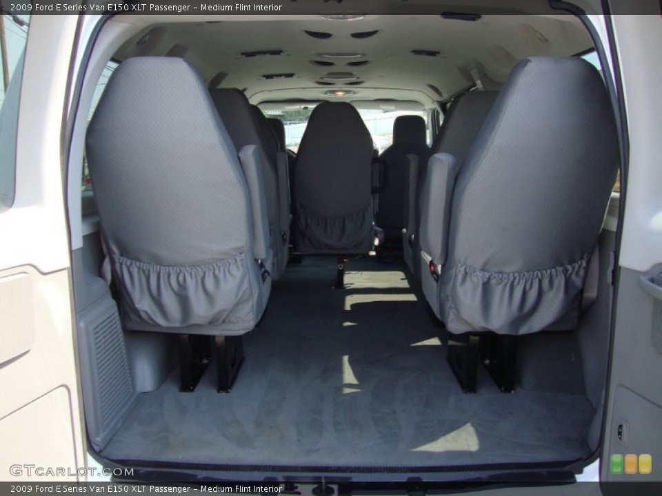 Medium Flint Interior Rear Seat for the 2009 Ford E Series Van E150 XLT Passenger #69405360