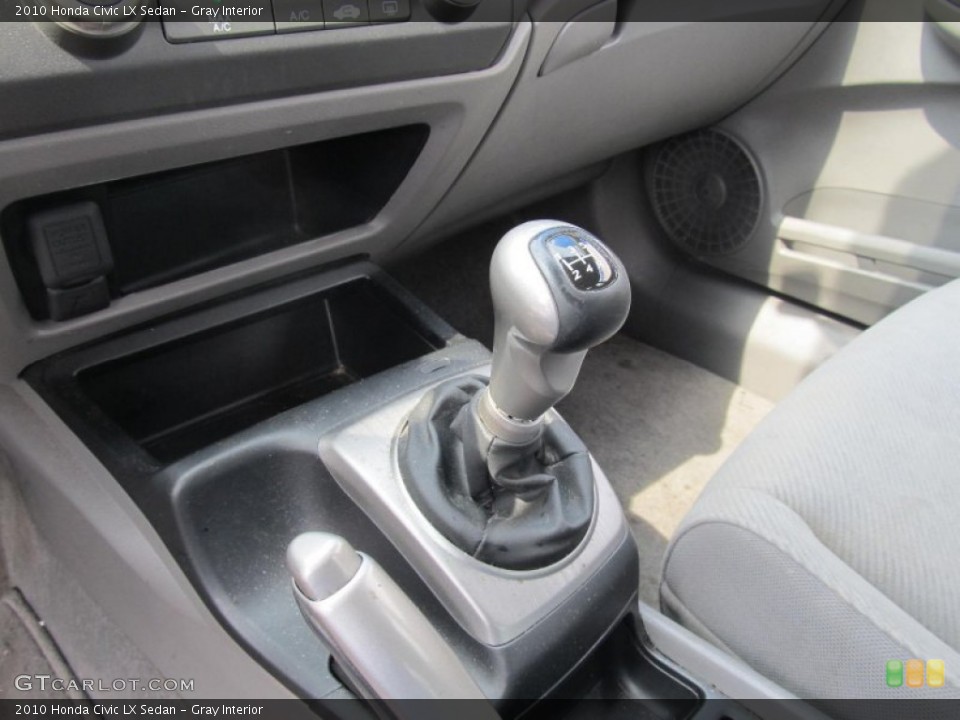 Gray Interior Transmission for the 2010 Honda Civic LX Sedan #69407865