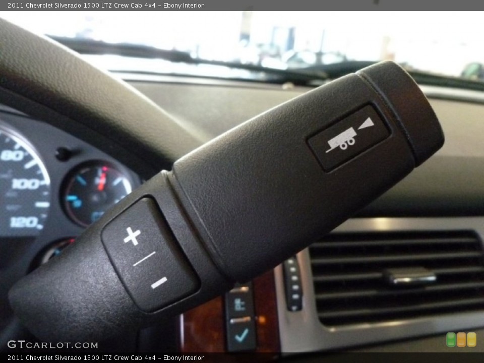 Ebony Interior Transmission for the 2011 Chevrolet Silverado 1500 LTZ Crew Cab 4x4 #69408336