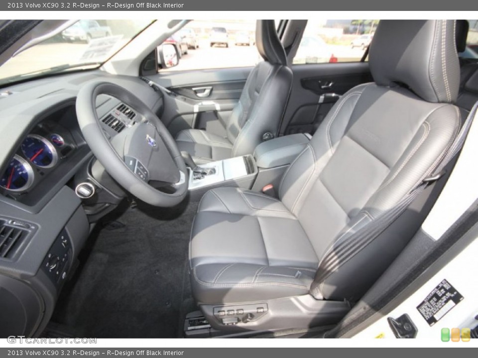 R-Design Off Black 2013 Volvo XC90 Interiors