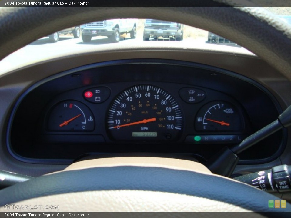 Oak Interior Gauges for the 2004 Toyota Tundra Regular Cab #69410476