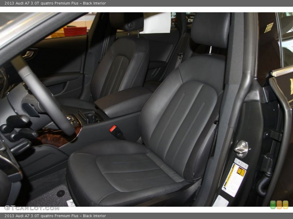 Black Interior Front Seat for the 2013 Audi A7 3.0T quattro Premium Plus #69410632