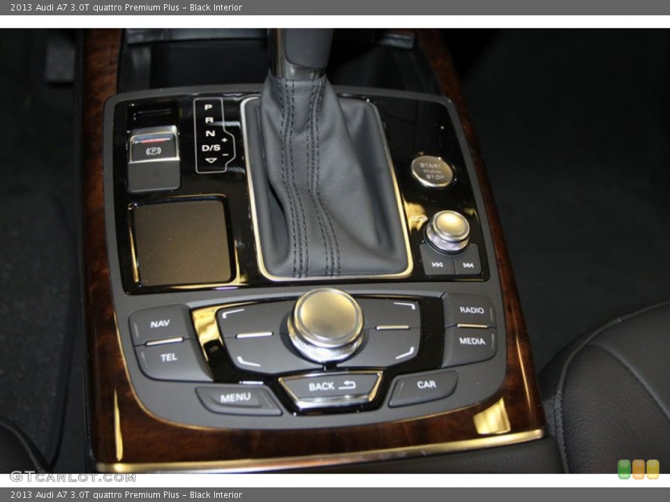 Black Interior Controls for the 2013 Audi A7 3.0T quattro Premium Plus #69410671