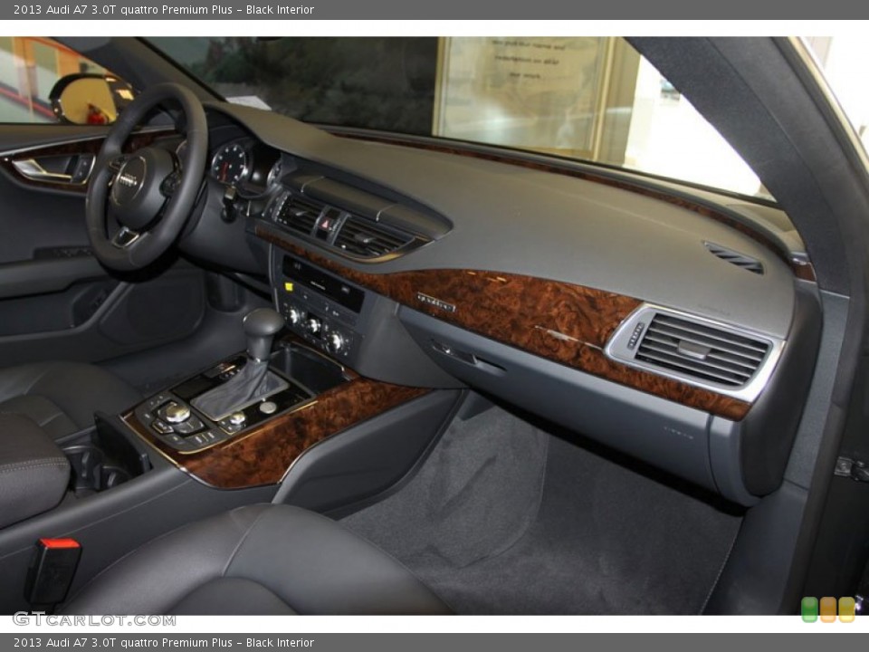 Black Interior Dashboard for the 2013 Audi A7 3.0T quattro Premium Plus #69410719