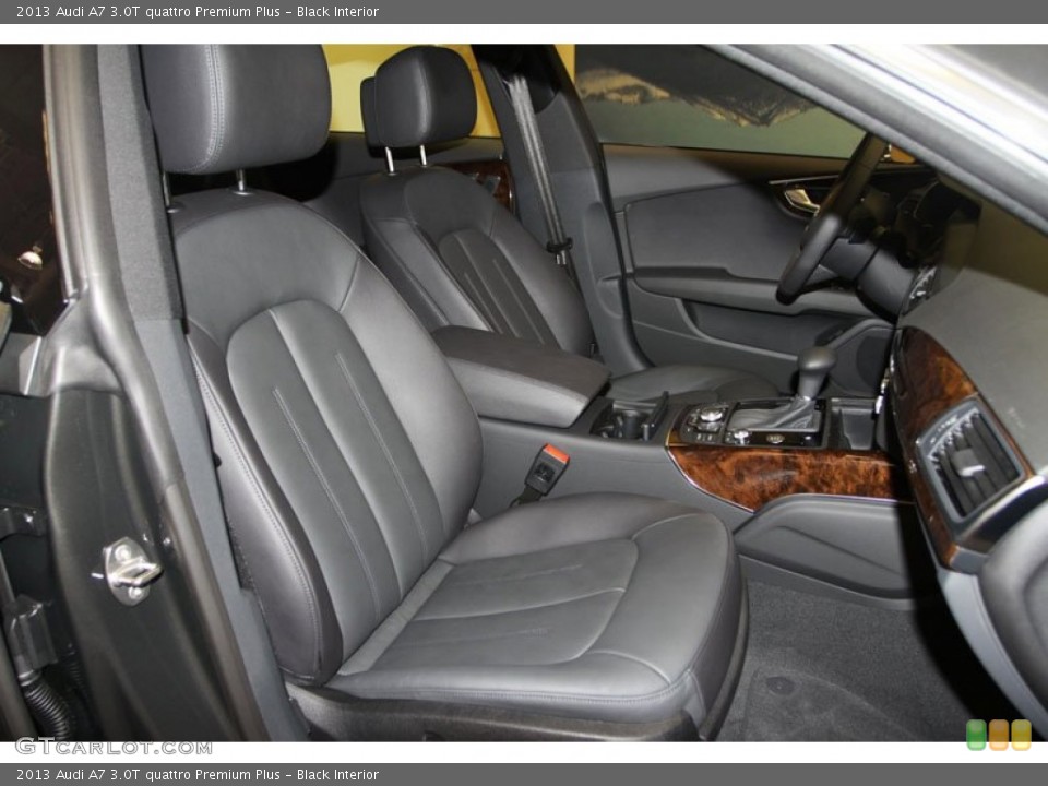 Black Interior Front Seat for the 2013 Audi A7 3.0T quattro Premium Plus #69410728