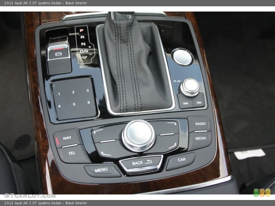 Black Interior Controls for the 2013 Audi A6 3.0T quattro Sedan #69410911