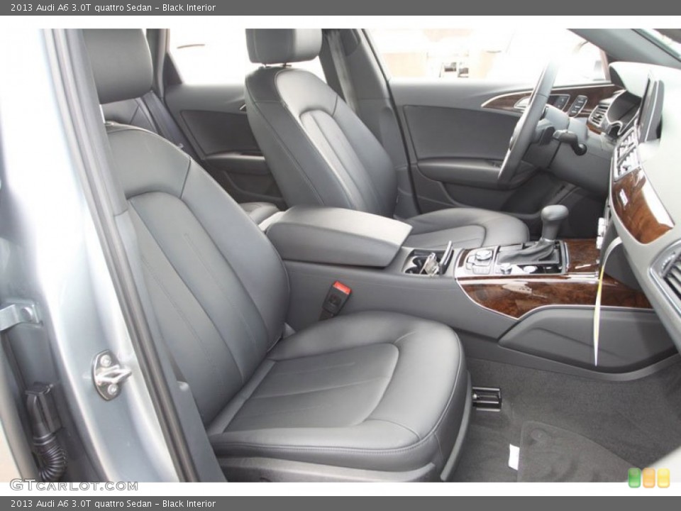 Black Interior Front Seat for the 2013 Audi A6 3.0T quattro Sedan #69410956