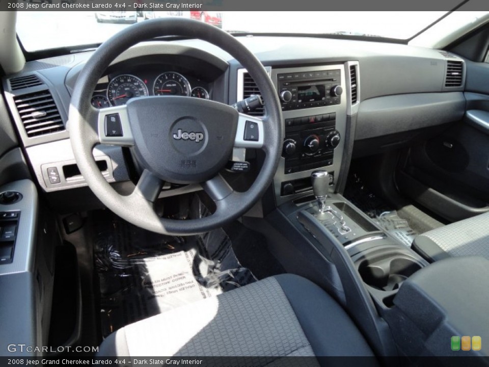 Dark Slate Gray Interior Prime Interior for the 2008 Jeep Grand Cherokee Laredo 4x4 #69411366