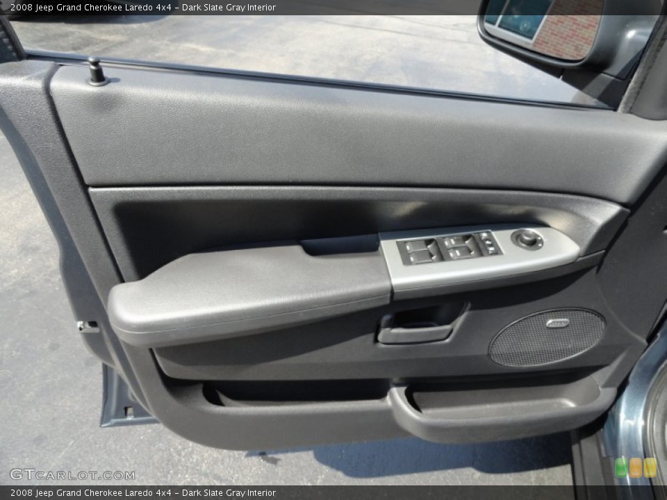 Dark Slate Gray Interior Door Panel for the 2008 Jeep Grand Cherokee Laredo 4x4 #69411394