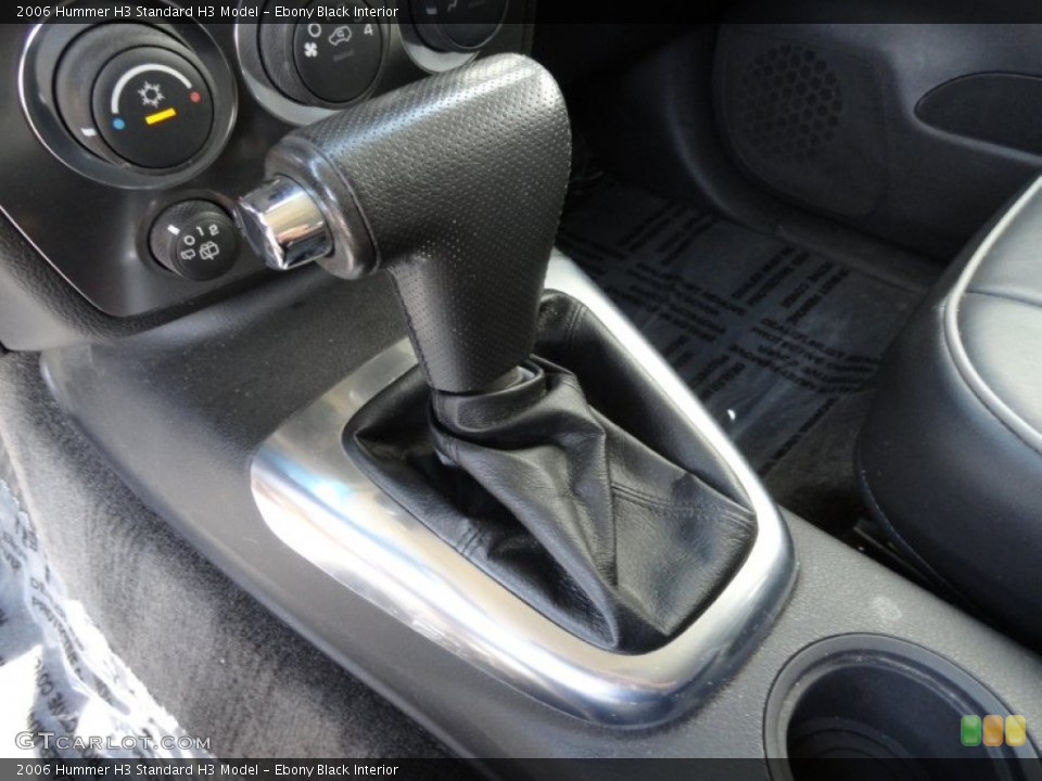 Ebony Black Interior Transmission for the 2006 Hummer H3  #69411634