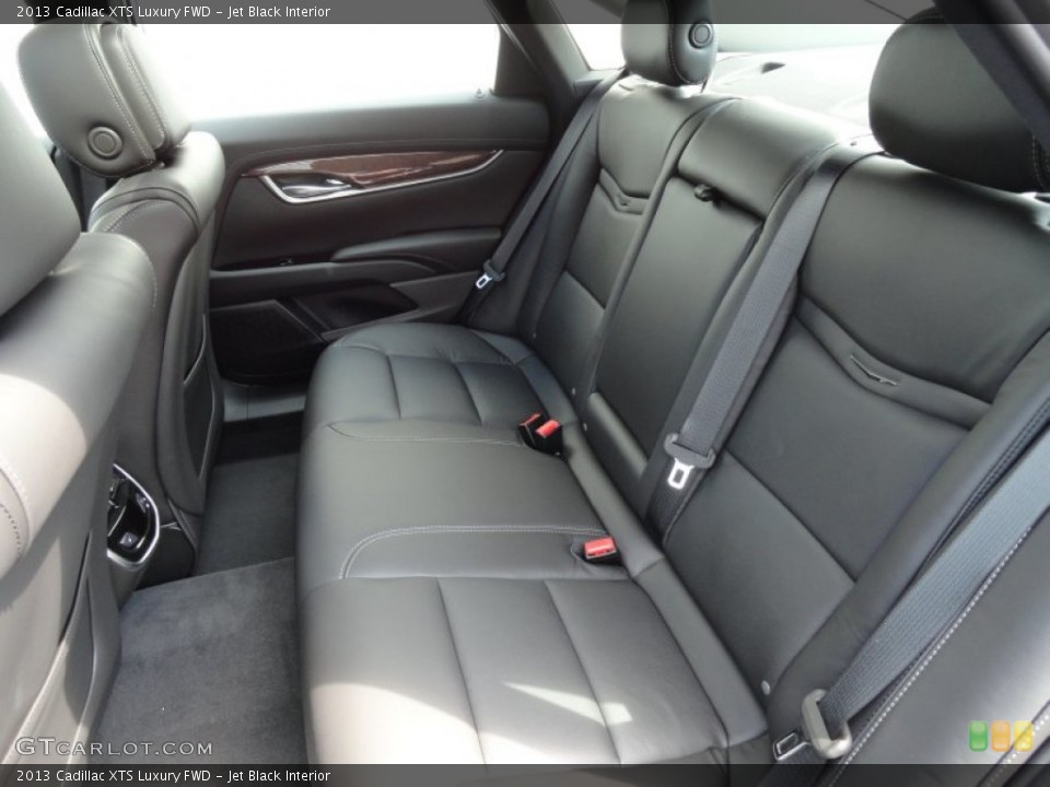 Jet Black Interior Rear Seat for the 2013 Cadillac XTS Luxury FWD #69411752