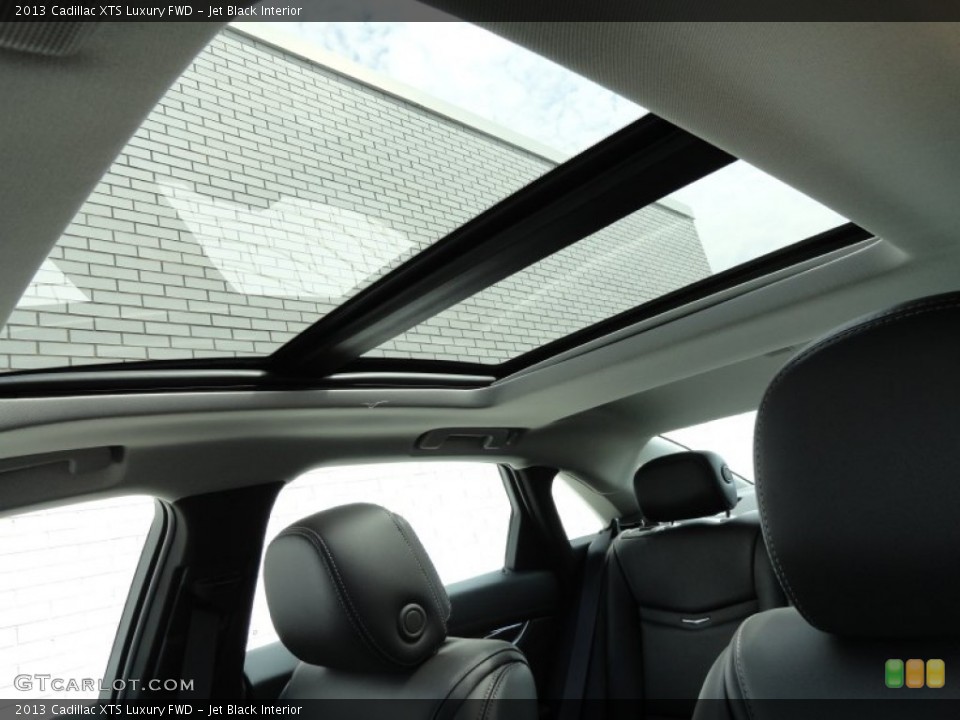 Jet Black Interior Sunroof for the 2013 Cadillac XTS Luxury FWD #69411790