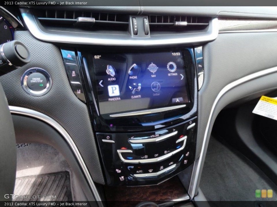 Jet Black Interior Controls for the 2013 Cadillac XTS Luxury FWD #69411874