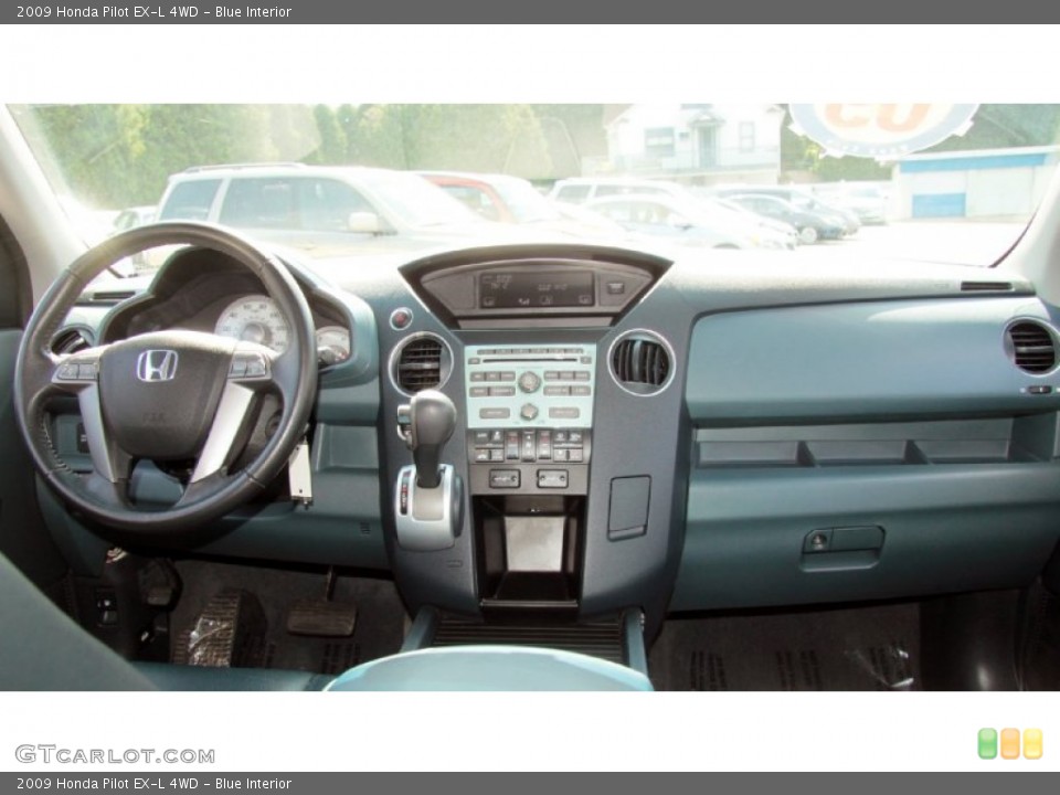 Blue Interior Dashboard for the 2009 Honda Pilot EX-L 4WD #69413164