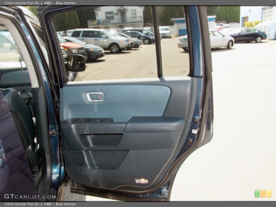 Blue Interior Door Panel for the 2009 Honda Pilot EX-L 4WD #69413314