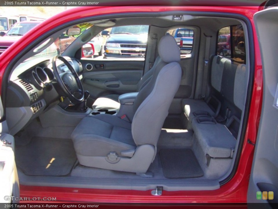 Graphite Gray Interior Prime Interior for the 2005 Toyota Tacoma X-Runner #69413611