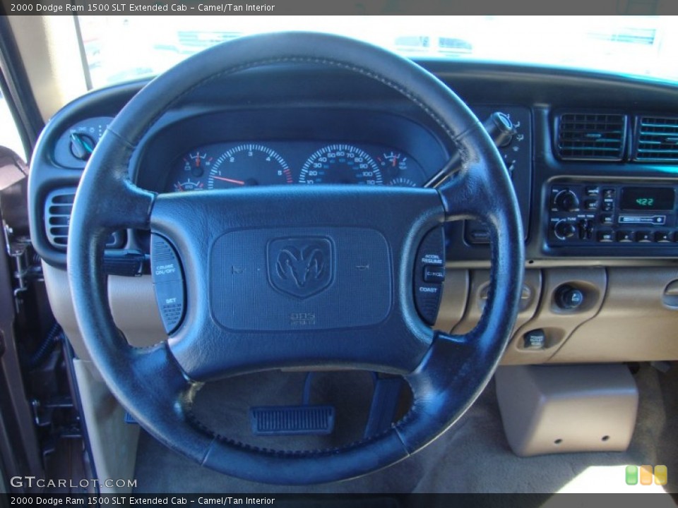 Camel/Tan Interior Steering Wheel for the 2000 Dodge Ram 1500 SLT Extended Cab #69413758