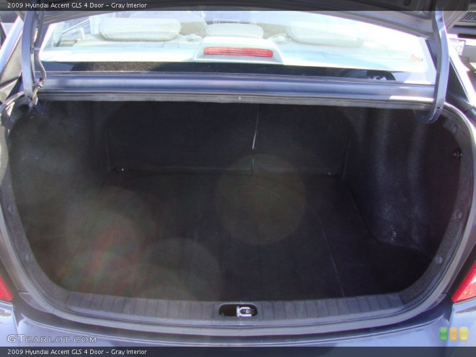 Gray Interior Trunk for the 2009 Hyundai Accent GLS 4 Door #69414307