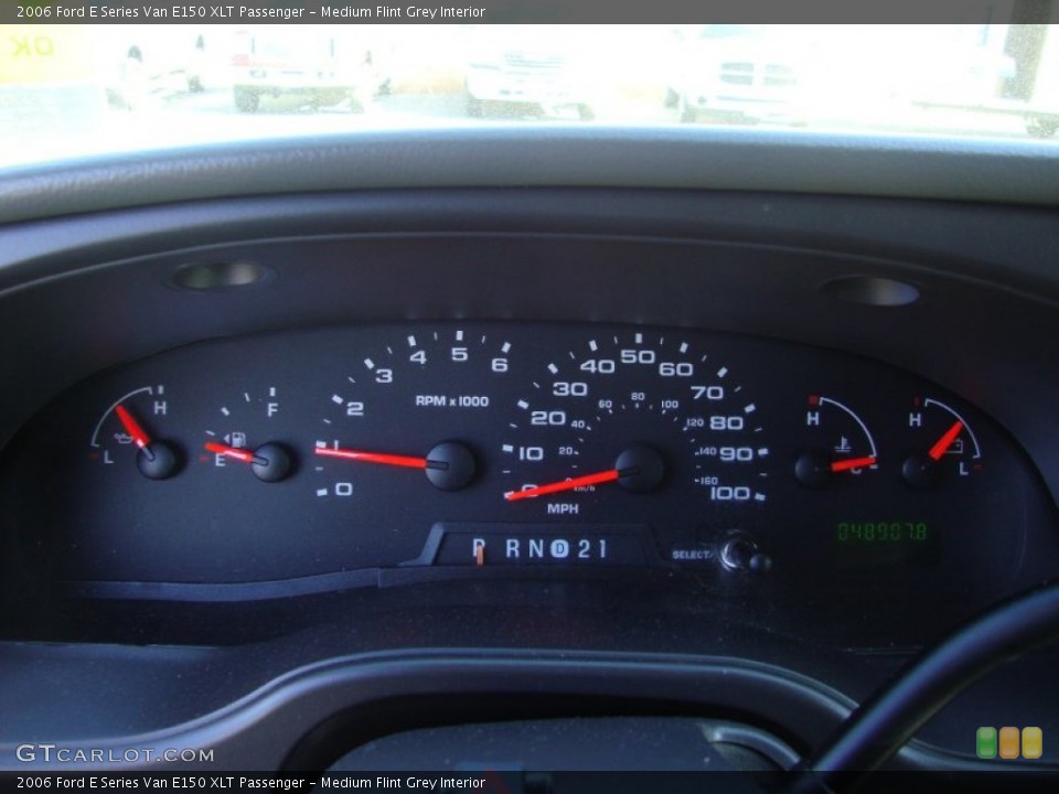 Medium Flint Grey Interior Gauges for the 2006 Ford E Series Van E150 XLT Passenger #69414661