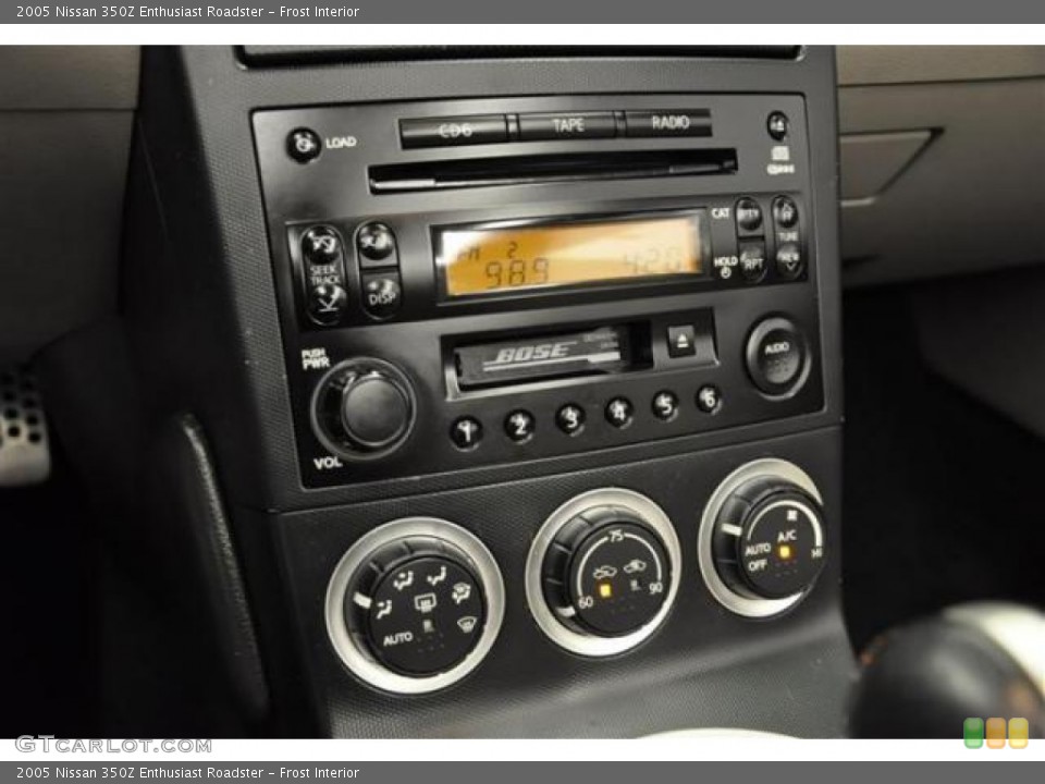 Frost Interior Controls for the 2005 Nissan 350Z Enthusiast Roadster #69417745