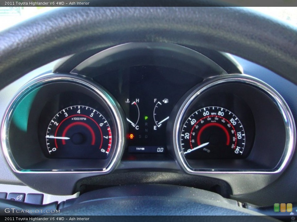 Ash Interior Gauges for the 2011 Toyota Highlander V6 4WD #69418270