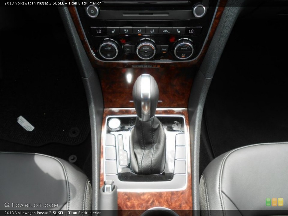 Titan Black Interior Transmission for the 2013 Volkswagen Passat 2.5L SEL #69420106