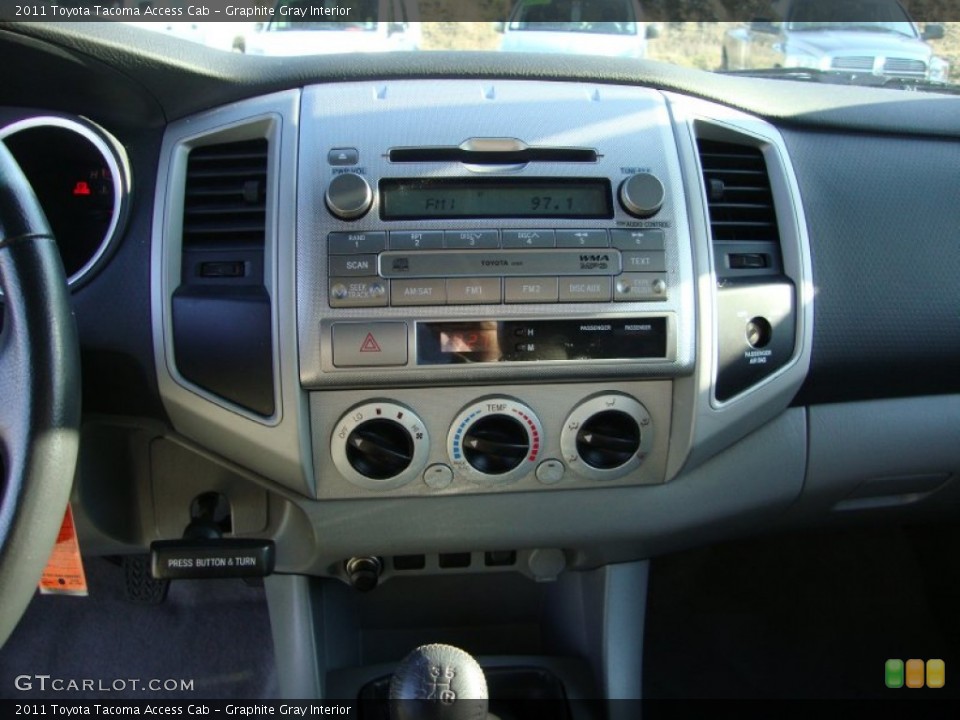 Graphite Gray Interior Controls for the 2011 Toyota Tacoma Access Cab #69420262