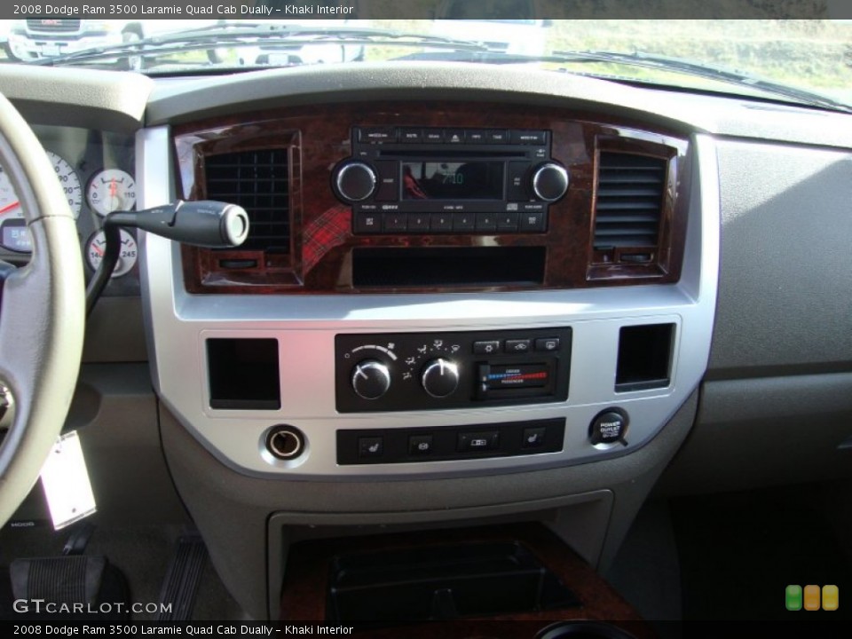Khaki Interior Controls for the 2008 Dodge Ram 3500 Laramie Quad Cab Dually #69420499