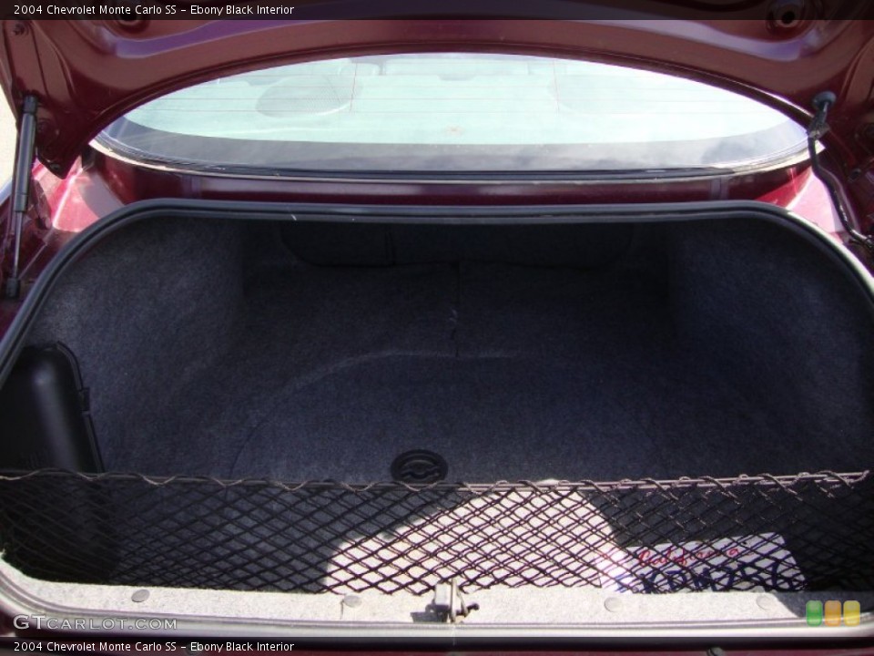 Ebony Black Interior Trunk for the 2004 Chevrolet Monte Carlo SS #69421615