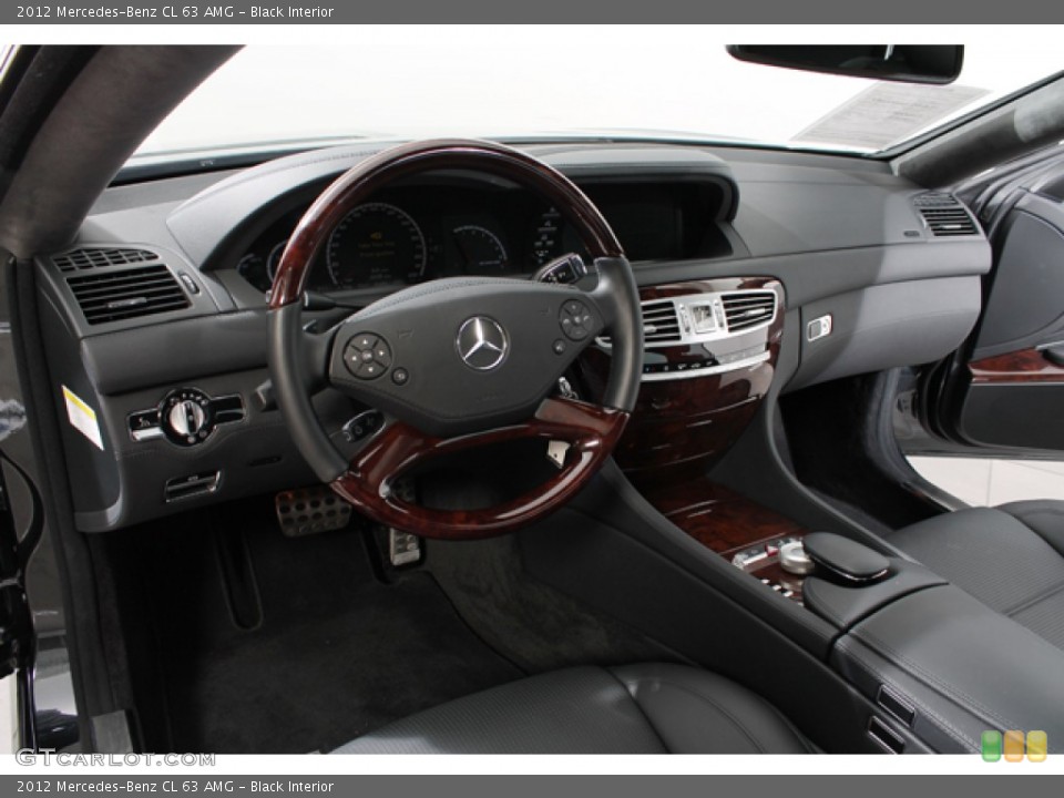 Black Interior Prime Interior for the 2012 Mercedes-Benz CL 63 AMG #69421951