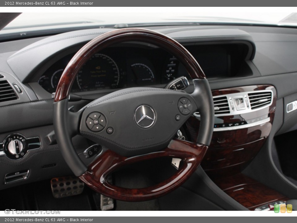 Black Interior Dashboard for the 2012 Mercedes-Benz CL 63 AMG #69421958
