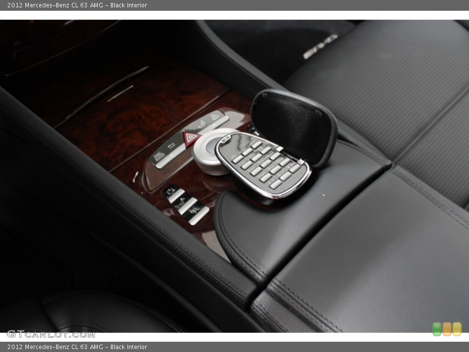Black Interior Controls for the 2012 Mercedes-Benz CL 63 AMG #69422005