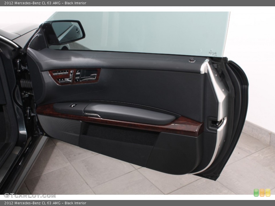 Black Interior Door Panel for the 2012 Mercedes-Benz CL 63 AMG #69422014
