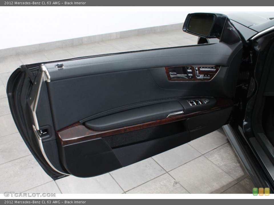 Black Interior Door Panel for the 2012 Mercedes-Benz CL 63 AMG #69422023